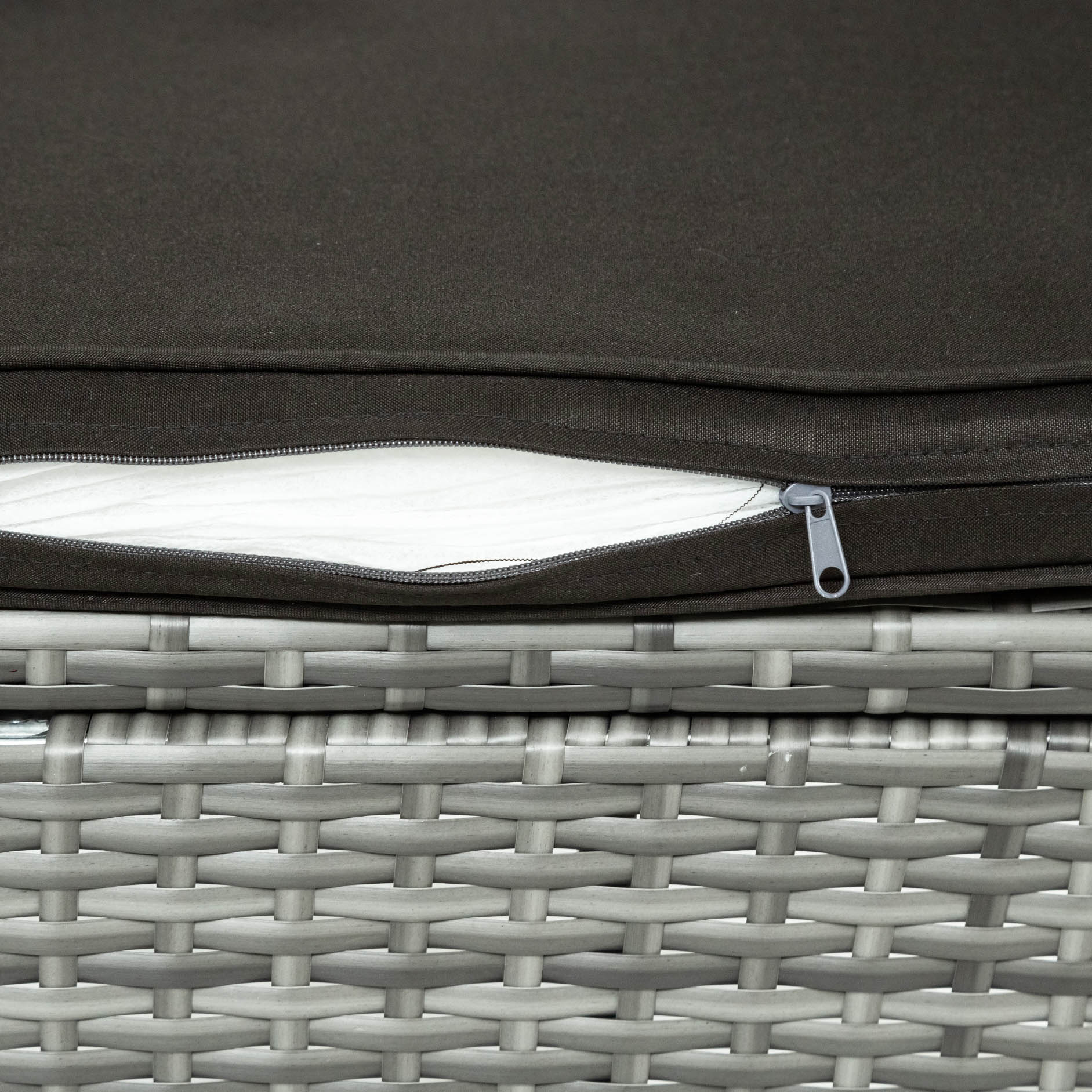 Ruokailuryhmä ulkokalusteet 8 tuolilla | Tyynyt mukana | Harmaa | Lyfco Lysekil Ruokailuryhmä ulkokalusteet 8 tuolilla | Tyynyt mukana | Harmaa | Lyfco Lysekil