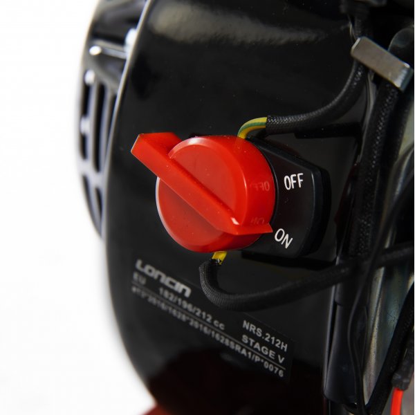 Kompostimylly / Hakekone 6,5 Hk | Bensiinikyttinen Loncin-moottori