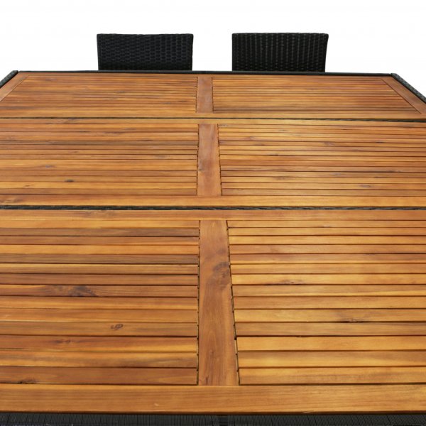 Iso ruokailuryhm ulkokalusteet 220x160cm | 10 tuolia | Lyfco Svanesund