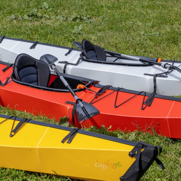Kokoontaitettava kajakki | Punainen