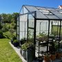Kasvihuone 8,0m | 4mm turvalasi | 5 vuoden myrskytakuu