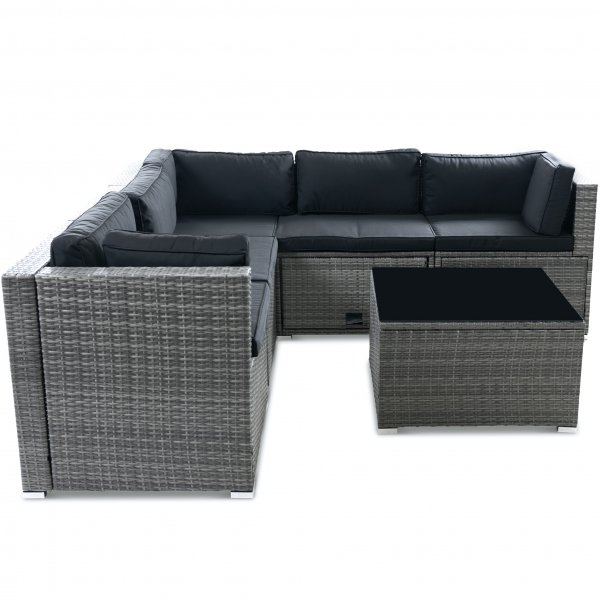 Lounge setti ulkokalusteet | Älykäs tallennustila | Keinotekoinen rottinki | Lyfco Olofsbo Lounge setti ulkokalusteet | Älykäs tallennustila | Keinotekoinen rottinki | Lyfco Olofsbo