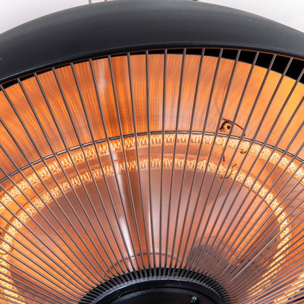 Riippuva terassilämmitin | 1500W | Musta Riippuva terassilämmitin | 1500W | Musta