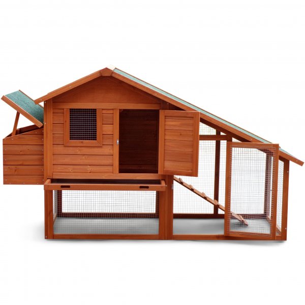 Suuri kanatalo, jossa kanavointi | Kevyesti puhdistettu | Täydellinen sarja | 2x0,7x1,1m Suuri kanatalo, jossa kanavointi | Kevyesti puhdistettu | Täydellinen sarja | 2x0,7x1,1m