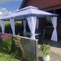 Asiakaskuva Paviljonki 4x3m seinillä | Valkoinen