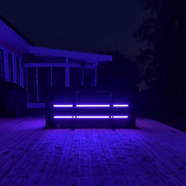 Kylpytynnyri Vivid Dreams WiFi - 5-6 henkilöä | Musta painos | Lyfco Kylpytynnyri Vivid Dreams WiFi - 5-6 henkilöä | Musta painos | Lyfco