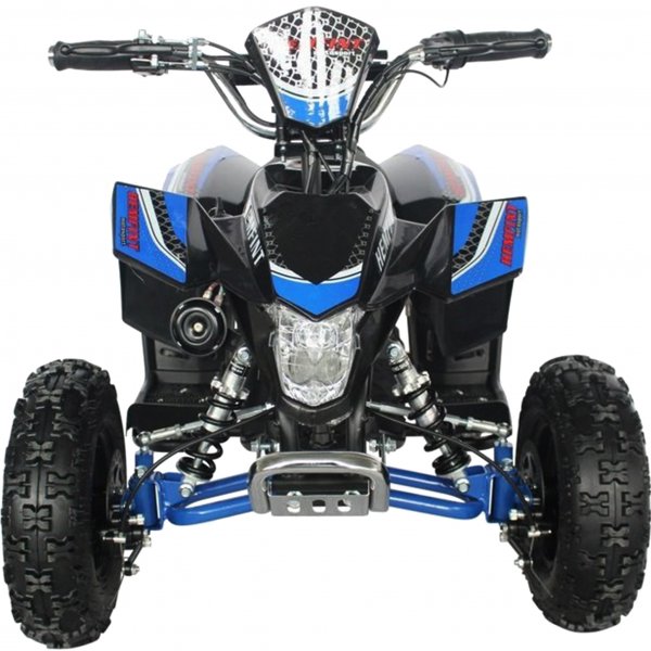 S�hk�inen m�nkij� / Mini-ATV lapsille 500W | 36V 12Ah akku - Musta/sininen