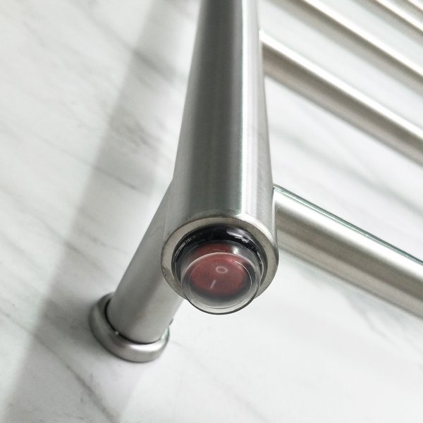 Sähköinen pyyhekuivain 60x90x12cm | Harjattu teräs | OH-007 Sähköinen pyyhekuivain 60x90x12cm | Harjattu teräs | OH-007