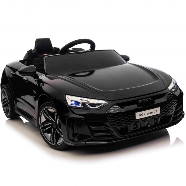 Lasten sähköauto Audi RS e-tron GT | 12V - 2x25W | 7Ah | Musta Lasten sähköauto Audi RS e-tron GT | 12V - 2x25W | 7Ah | Musta