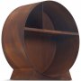 Polttopuuteline 3mm corten-ters | Pyre