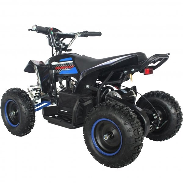 S�hk�inen m�nkij� / Mini-ATV lapsille 500W | 36V 12Ah akku - Musta/sininen