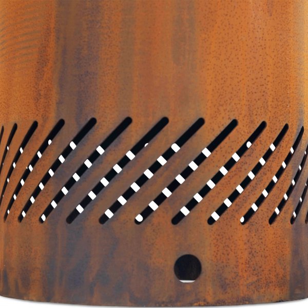 Kaasulämmitteinen takka corten-teräksestä | Ulkokäyttöön | Fredrik Kaasulämmitteinen takka corten-teräksestä | Ulkokäyttöön | Fredrik