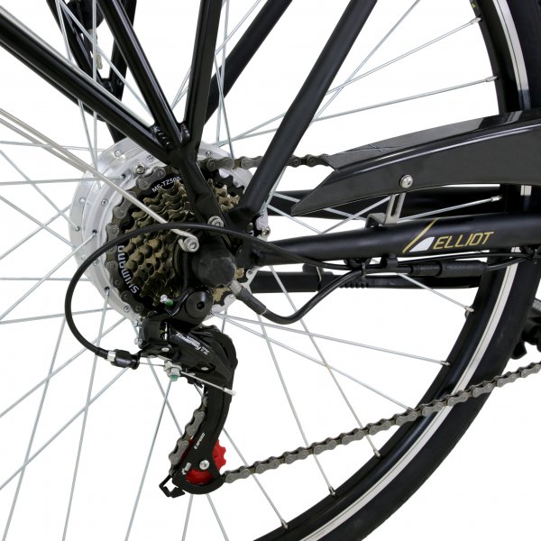 Miesten sähköpyörä 28\\\" | 250W - 10,4Ah | Valmistettu Euroopassa | Lyfco Elliot Miesten sähköpyörä 28\\\" | 250W - 10,4Ah | Valmistettu Euroopassa | Lyfco Elliot