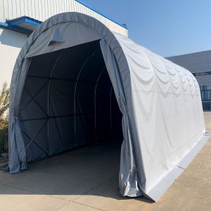 Autotallin teltta 3,5x7,5m | 26,2 m² matkailuautolle, asuntovaunulle ja veneelle Autotallin teltta 3,5x7,5m | 26,2 m² matkailuautolle, asuntovaunulle ja veneelle