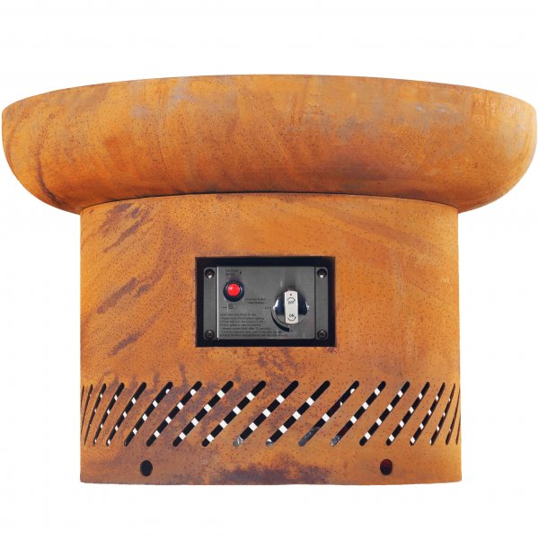 Kaasulämmitteinen takka corten-teräksestä | Ulkokäyttöön | Dorothea Kaasulämmitteinen takka corten-teräksestä | Ulkokäyttöön | Dorothea