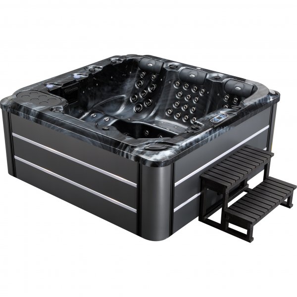 Kylpytynnyri Vivid Dreams WiFi - 5-6 henkilöä | Musta painos | Lyfco Kylpytynnyri Vivid Dreams WiFi - 5-6 henkilöä | Musta painos | Lyfco