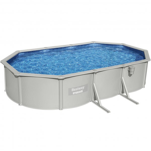 Bestway terässeinäallas 6,1x3,6m - 1,2m syvä | Hydrium Oval (56369) Bestway terässeinäallas 6,1x3,6m - 1,2m syvä | Hydrium Oval (56369)