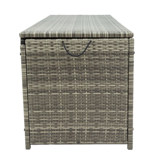 Tyynylaatikko keinorottinki | Harmaa | 134x54x59cm