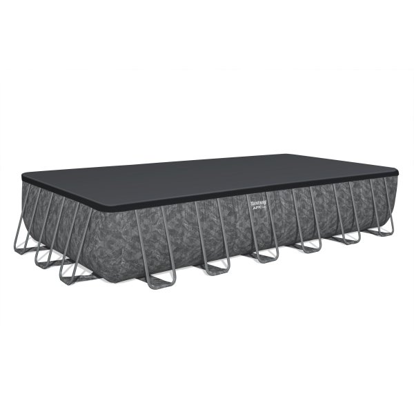 Bestway-allas maan p��ll� 7,3x3,7m - 132cm syvyys | Power Steel (56474)