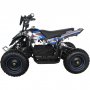 Shkinen mnkij / Mini-ATV lapsille 500W | 36V 12Ah akku - Musta/sininen