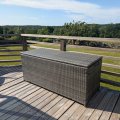 Asiakaskuva Tyynylaatikko keinorottinki | Harmaa | 134x54x59cm