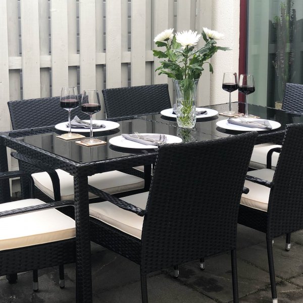 Ruokailuryhmä ulkokalusteet | 6 tuolia | Lyfco Boarp Ruokailuryhmä ulkokalusteet | 6 tuolia | Lyfco Boarp