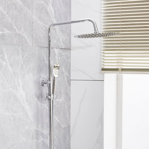 Katto-suihkusetti ammehanalla | Brusa 2.0 - Chrome Katto-suihkusetti ammehanalla | Brusa 2.0 - Chrome