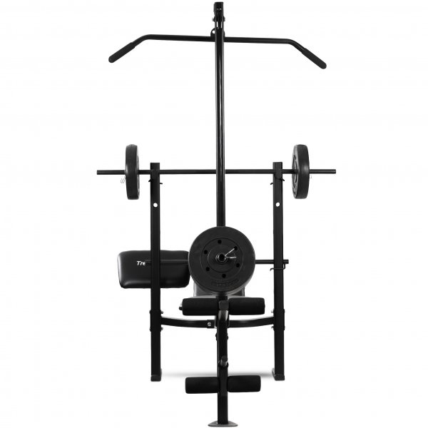 Harjoituspenkki / Barbell setti Viking | Lat Tower, tanko ja painot Harjoituspenkki / Barbell setti Viking | Lat Tower, tanko ja painot