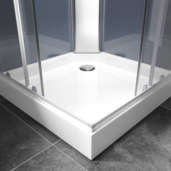 Tydellinen suihkukaappi alumiiniprofiileilla