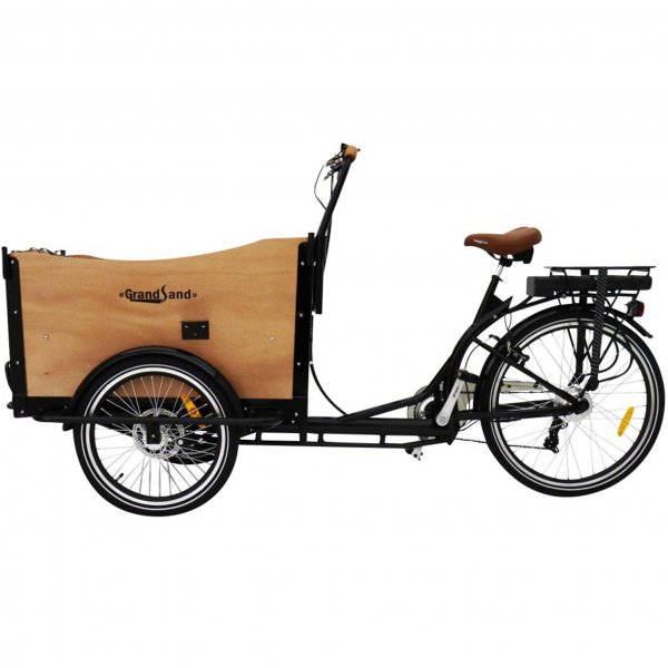 Box pyörä sähköinen | 6 vaihdetta | 250 W - 12,8 Ah Panasonic litiumakku - Ruskea Box pyörä sähköinen | 6 vaihdetta | 250 W - 12,8 Ah Panasonic litiumakku - Ruskea