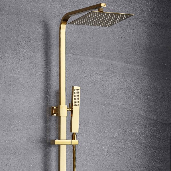 Tydellinen ylsuihkusarja ksisuihkulla | Messinki