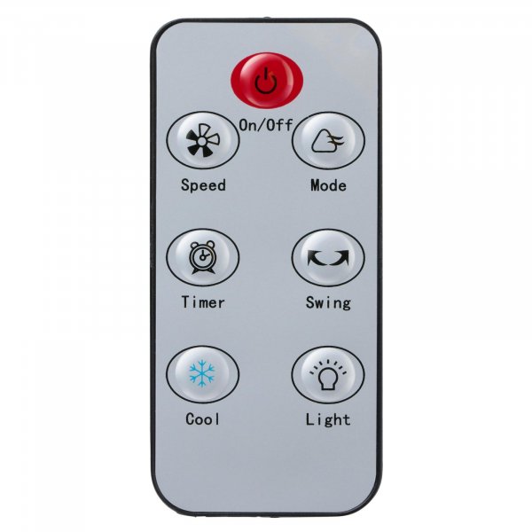 Kannettava AC/Ilmastointilaite ilman Lapaa | Sisnrakennettu LED-valo | Kaukosdin