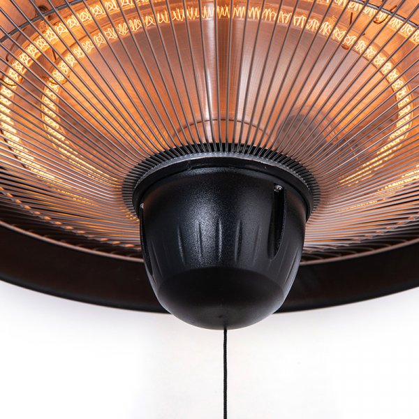 Riippuva terassilämmitin | 1500W | Musta Riippuva terassilämmitin | 1500W | Musta