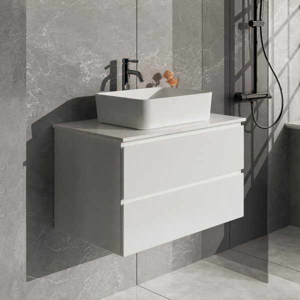 Pesuallaskaappi | Pesualtaalla | Nimbus valkoinen