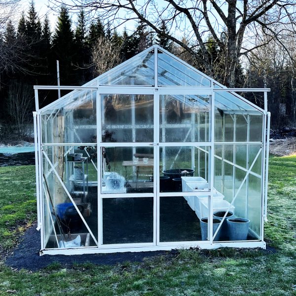 Lasikasvihuone 11,1m | 4mm turvalasi | 5 vuoden myrskytakuu
