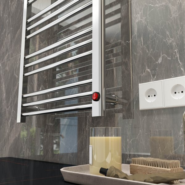 Shkinen pyyhekuivain 50x120x9cm | Ruostumaton ters | OH-011