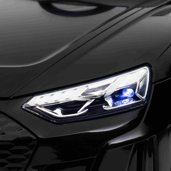 Lasten sähköauto Audi RS e-tron GT | 12V - 2x25W | 7Ah | Musta Lasten sähköauto Audi RS e-tron GT | 12V - 2x25W | 7Ah | Musta
