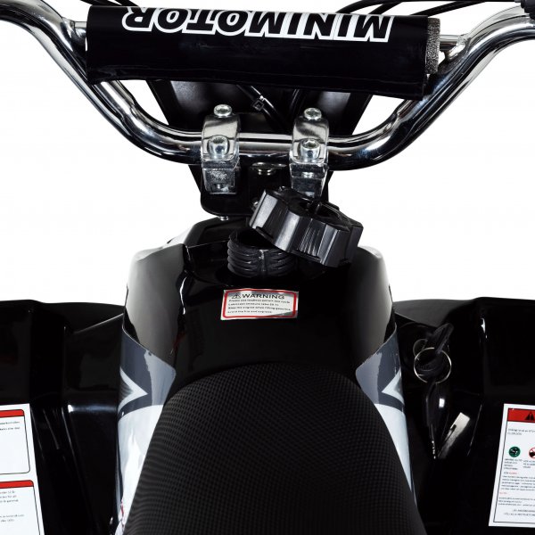 Mini ATV 49 cc bensiini | Erikoispainos | Musta