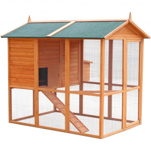 Kanatalo kanapihalla | Kevyesti puhdistettu | Täydellinen sarja | 1,9x1,7x1,6m Kanatalo kanapihalla | Kevyesti puhdistettu | Täydellinen sarja | 1,9x1,7x1,6m