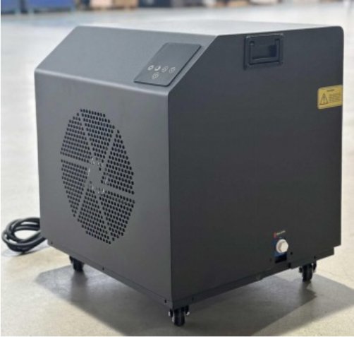 Ilmatytteinen Jkylpy Lmmitys- ja Jhdytysjrjestelmll | 410L Tilavuus | Musta