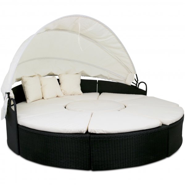 Py�re� solarium 230cm | �lyk�s sis��nrakennettu tyynyn s�ilytystila | Lyfco H�llviken