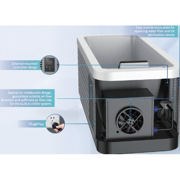 Jkylpy | Kylpytynnyri | 2-40C | Vesiputoukset | WiFi