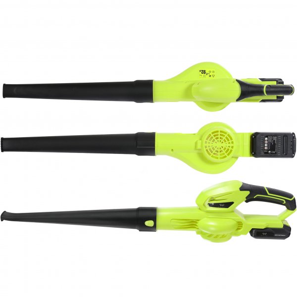 Akkukyttinen ruohotrimmeri ja lehtipuhallin 20V | Akun ja laturin kanssa