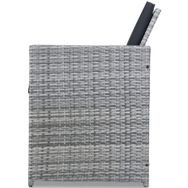 Ruokailuryhmä ulkokalusteet | 10 paikkaa | Harmaa tekopilli | Skärhamn Ruokailuryhmä ulkokalusteet | 10 paikkaa | Harmaa tekopilli | Skärhamn