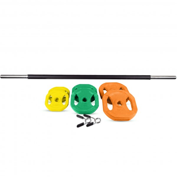 Aerobic Pump Barbell | 20 kg painojen sarja | Kotiharjoitteluun Aerobic Pump Barbell | 20 kg painojen sarja | Kotiharjoitteluun