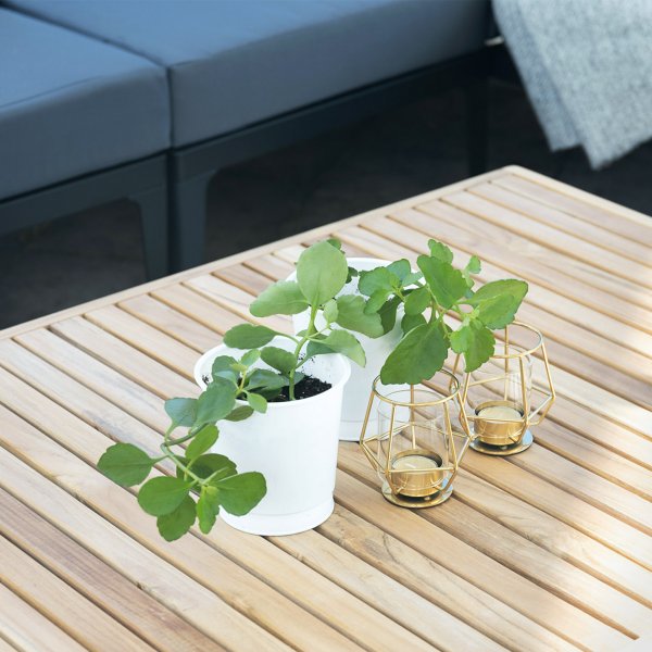 Lounge ryhmä puutarhaan | Tiikki ja alumiini | Lyfco Björkskär Lounge ryhmä puutarhaan | Tiikki ja alumiini | Lyfco Björkskär