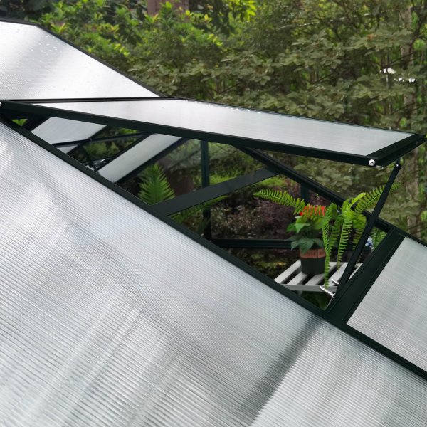 Kasvihuone 3,3m² | 4mm turvalasi | 5 vuoden myrskytakuu Kasvihuone 3,3m² | 4mm turvalasi | 5 vuoden myrskytakuu