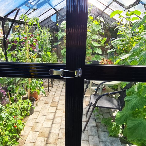 Kasvihuone 9,6 m | 4mm turvalasi | 5 vuoden myrskytakuu