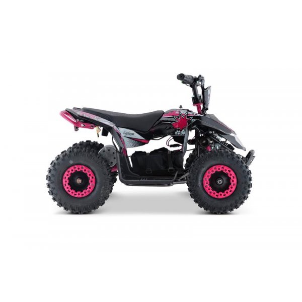 Shkinen mnkij | ATV lapsille 1000W | Pinkki/Musta