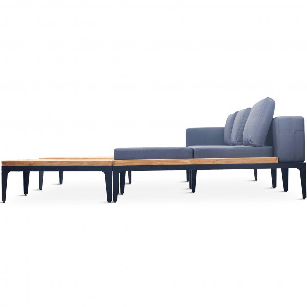 Lounge ryhmä puutarhaan | Tiikki ja alumiini | Lyfco Björkskär Lounge ryhmä puutarhaan | Tiikki ja alumiini | Lyfco Björkskär